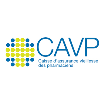 Logo "Caisse d'assurance vieillesse des pharmaciens"