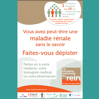 Affiche de la campagne de sensibilisation