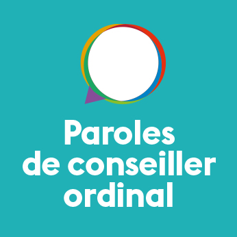 Visuel avec inscrit "Paroles de conseiller ordinal"