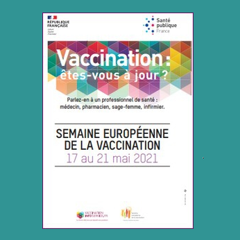 Affiche de la campagne de vaccination