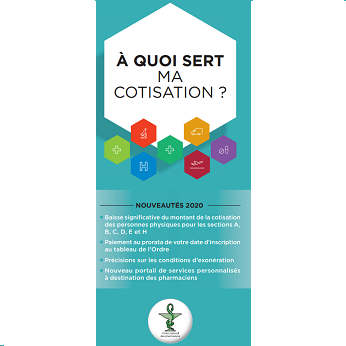 Visuel "a quoi sert ma cotisation?"