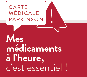 Illustration avec panneau attention "Mes médicaments à l'heure, c'est l'essentiel !"