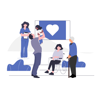 illustration d'une famille