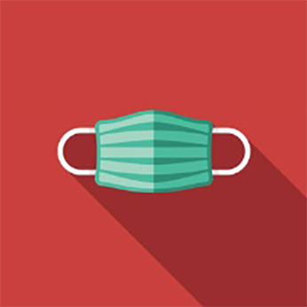 Pictogramme illustrant un masque