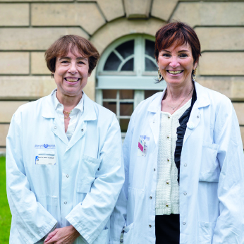 Photo de Nathalie Kapel et Anne-Christine Joly