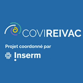 Logo "COVIREIVAC, projet coordonné par INSERM"