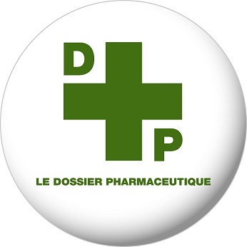 Logo du dossier pharmaceutique (DP)