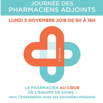 Logo "Journée des pharmaciens adjoints d'officine"