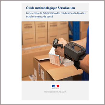 Couverture du guide méthodologique pour aider les établissements de soins et médico-sociaux disposant de PUI