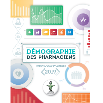 Visuel de couverture de la démographie des pharmaciens 2019