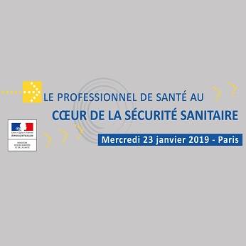 Visuel "Le professionnel de santé au coeur de la sécurité sanitaire"