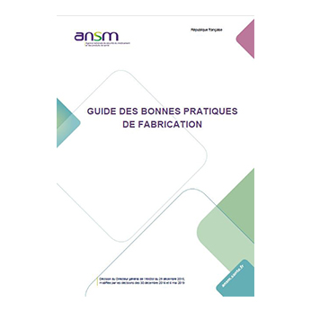 Visuel de couverture du guide de bonnes pratiques de fabrication