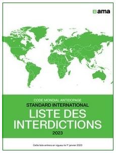 couverture du livre "Liste des interdictions"
