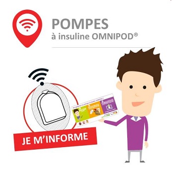 Illustration "Pompes à insuline Omnipod, je m'informe"