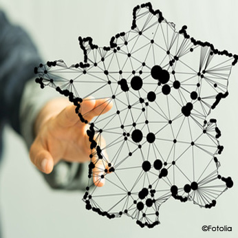 Photo de la carte de la France