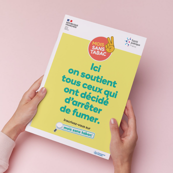 Photo de l'affiche du mois sans tabac