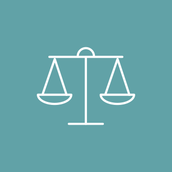 Pictogramme représentant la jurisprudence