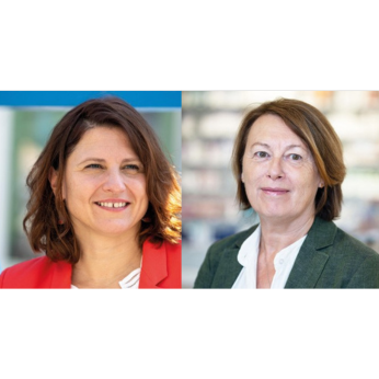 Roxana Maracineanu, secrétaire générale de la Miprof (Mission interministérielle pour la protection des femmes contre les violences et la lutte contre la traite des êtres humains), et Nadine Bechieau, membre du Conseil national de l’Ordre