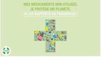 affiche de la campagne de sensibilisation sur les médicaments non utilisés