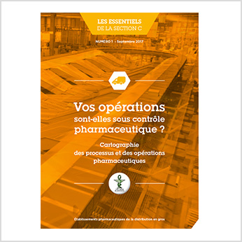Couverture du guide pratique sur la maîtrise des opérations pharmaceutiques