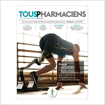 Photo de couverture de la deuxième édition de la revue trimestrielle Tous Pharmaciens