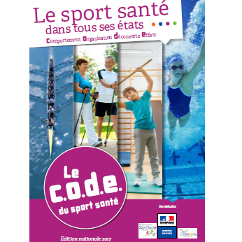 Couverture de la brochure brochure " Le c.o.d.e. du sport santé "