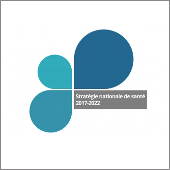 Logo stratégie nationale de santé en ligne