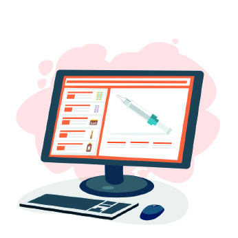 Pictogramme représentant un ordinateur