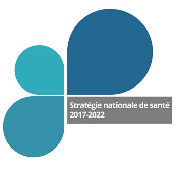Logo de la stratégie nationale de santé 2017-2022