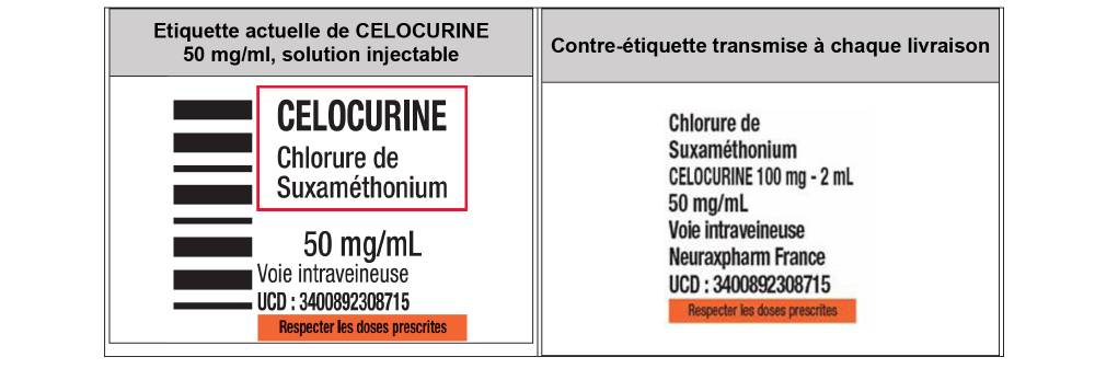 Celocurine 50 mg/ml, solution injectable