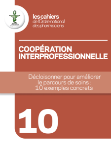 Première de couverture du cahier thématique numéro 10 sur la coopération interprofesionnelle