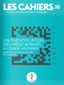 Couverture du cahier thématique numéro 16 sur l'authentification des médicaments à usage humain