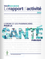 Couverture du rapport d'activité 2022