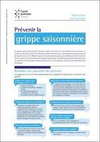 Prévisualisation de la brochure "Prévenir la grippe saisonnière"